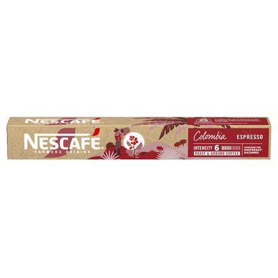 nescafÉ farmers origins colombia espresso pods