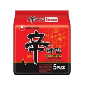 Nongshim Shin Ramyun Noodle Soup Family Pack 5pack