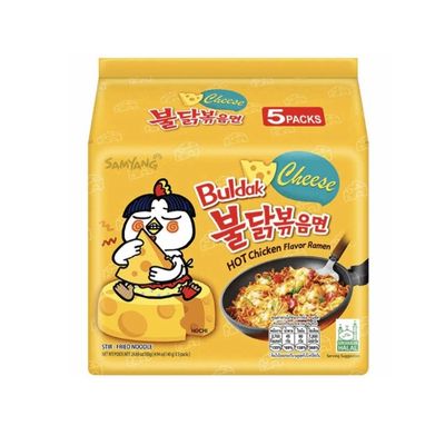 Samyang Buldak Cheese Ramen Price in BD | Korean Spicy Cheese Noodles | Koreana Mart