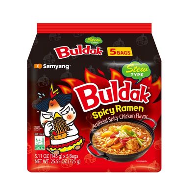Samyang Stew Type Hot Chicken Flavor Ramen Family Pack 700gm